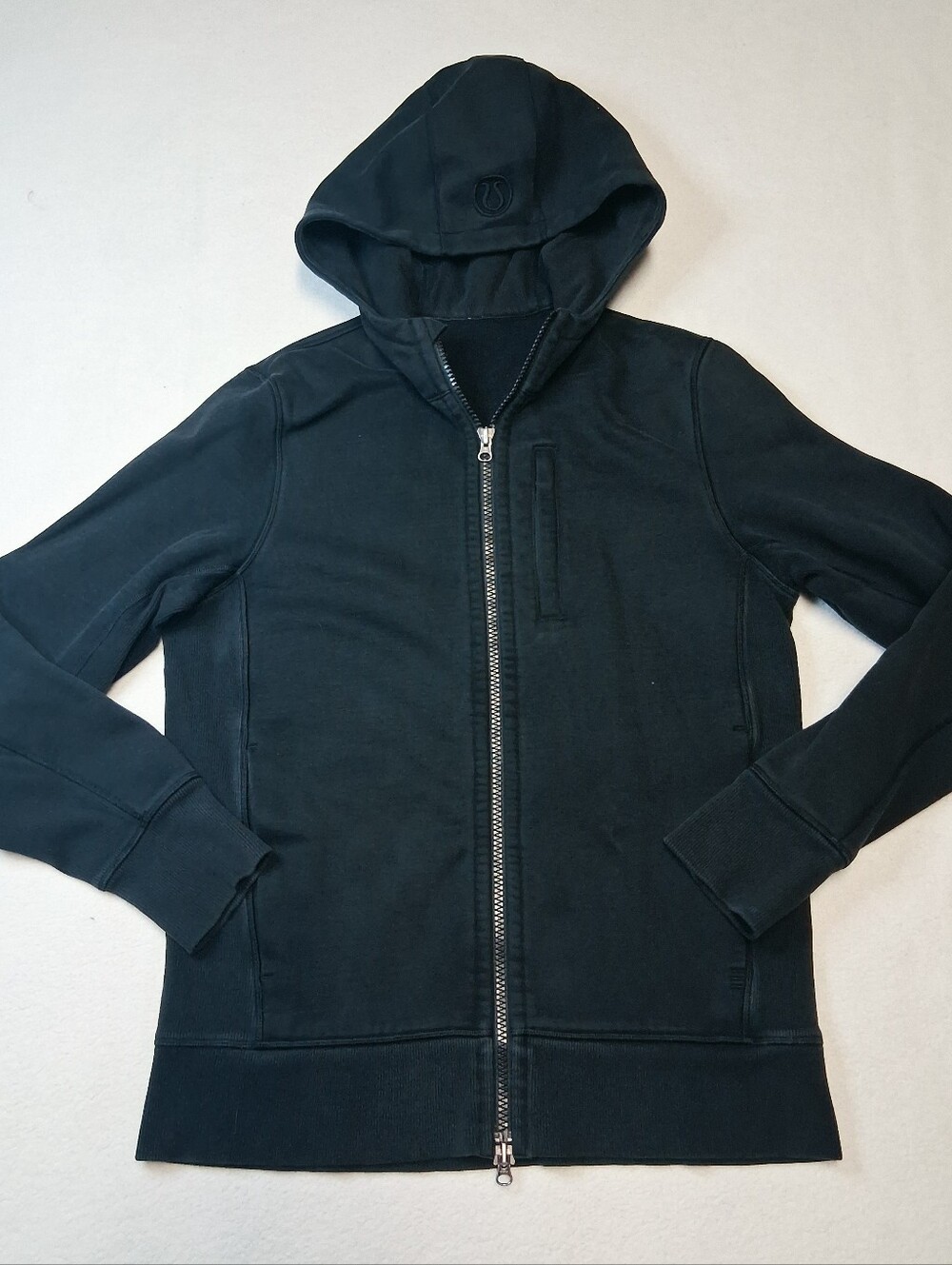lululemon athletica Women's Black Full-Zip Hoodie Jacket